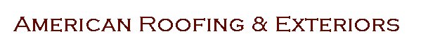 American Roofing & Exteriors